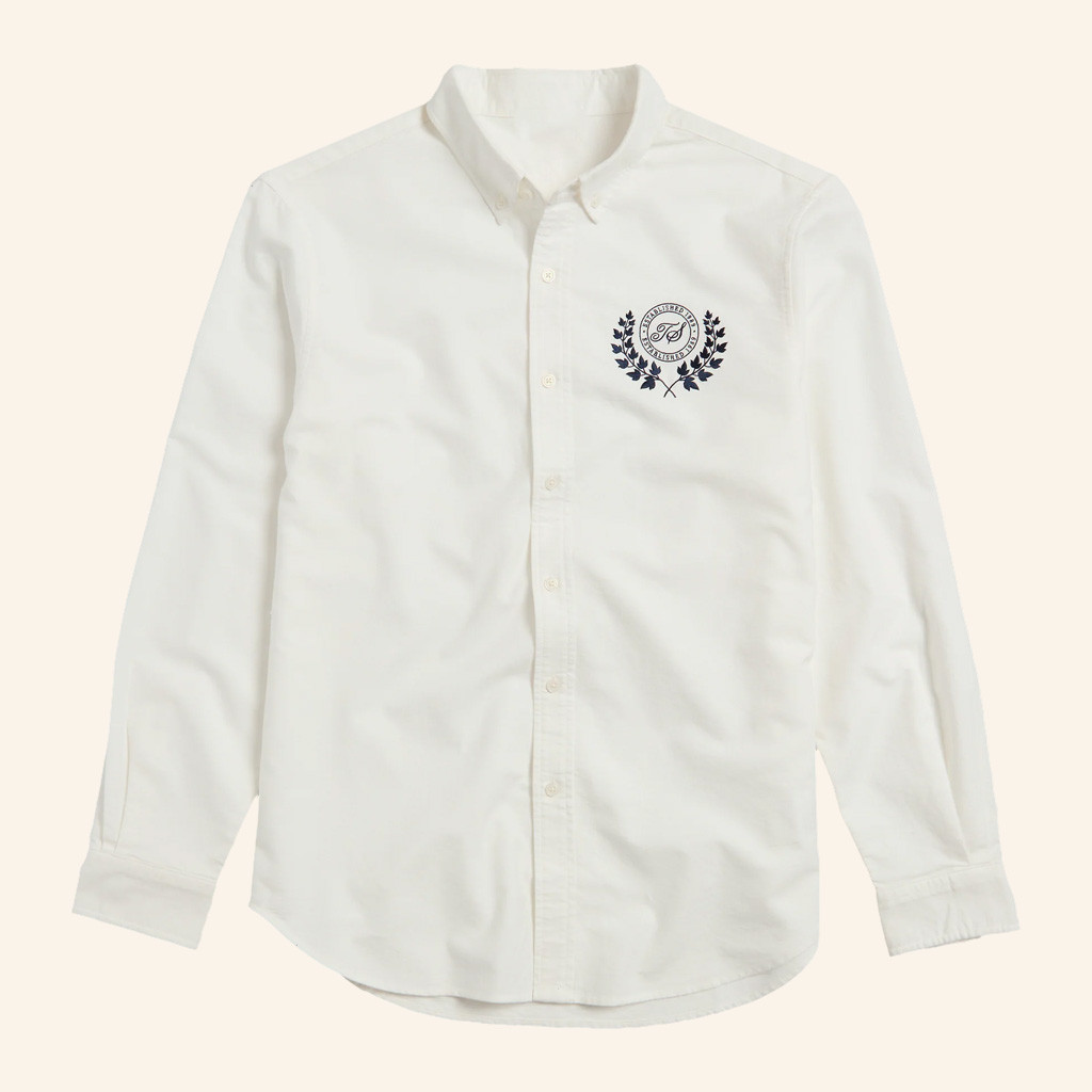 Taylor Swift Merch TS Established 1989 Long Sleeve Button Up Shirt Best Gift For Fans-1