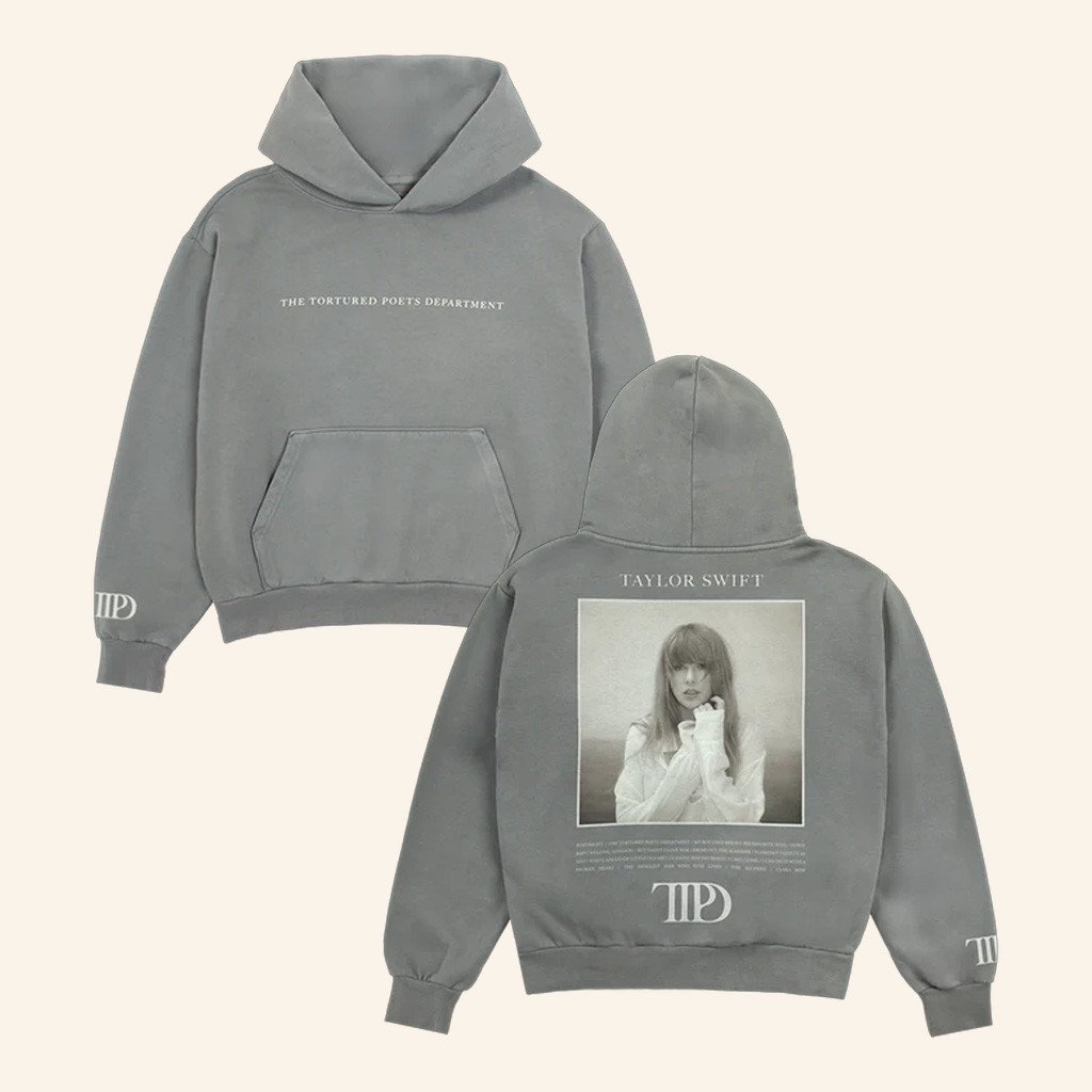 Taylor Swift Merch The Tortured Poets Department Hoodie Best Gift For Swifties-1