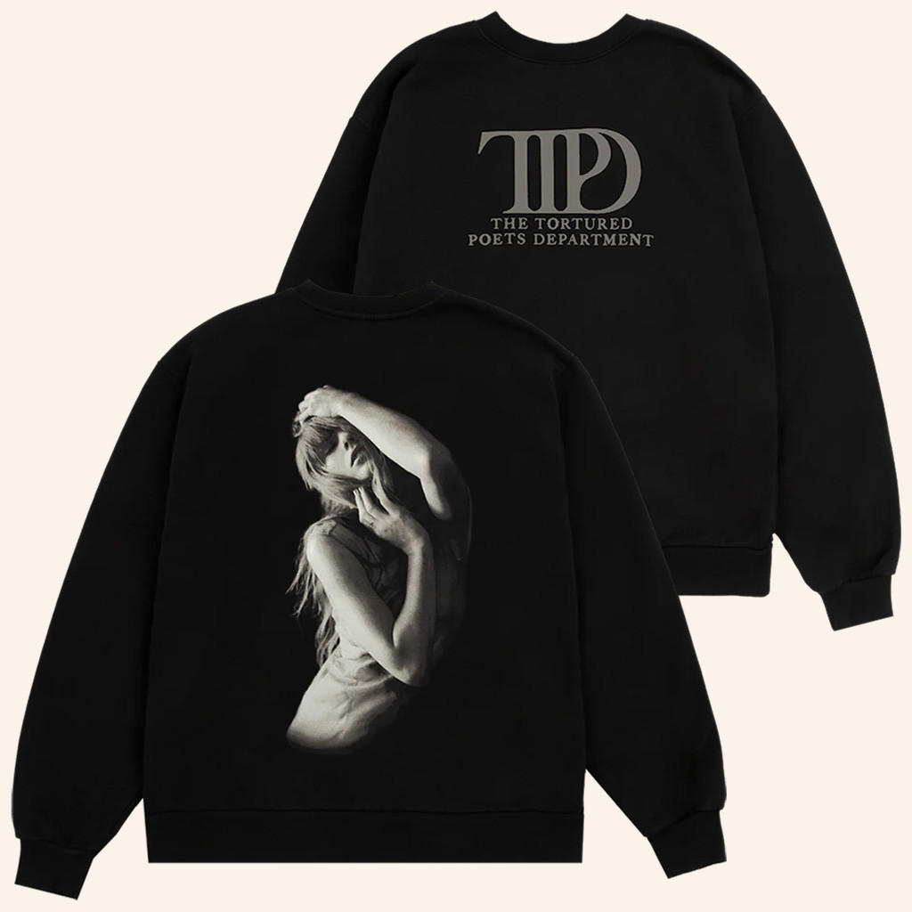 Taylor Swift Merch The Tortured Poets Department Sweatshirt Swifties Gift Ideas-1