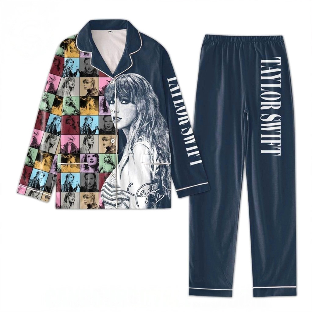 Taylor Swift Pajamas Set Swifties Merch Christmas Gifts For Girlfriend-1