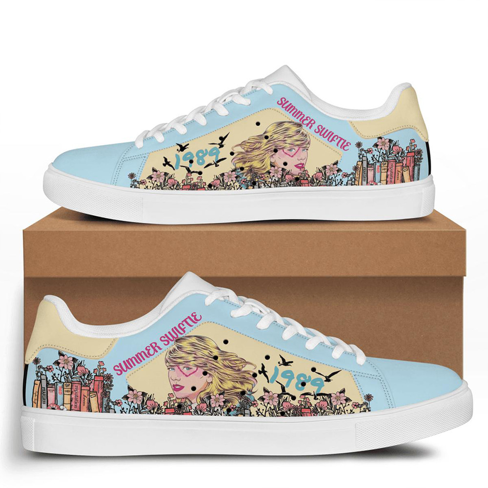 Taylor Swift Summer Swiftie Fan True Lovers Stan Smith Shoes Taylor Swift Merch Fan Gifts-1 Taylor Swift Summer Swiftie Fan True Lovers Stan Smith Shoes Taylor Swift Merch Fan Gifts-1