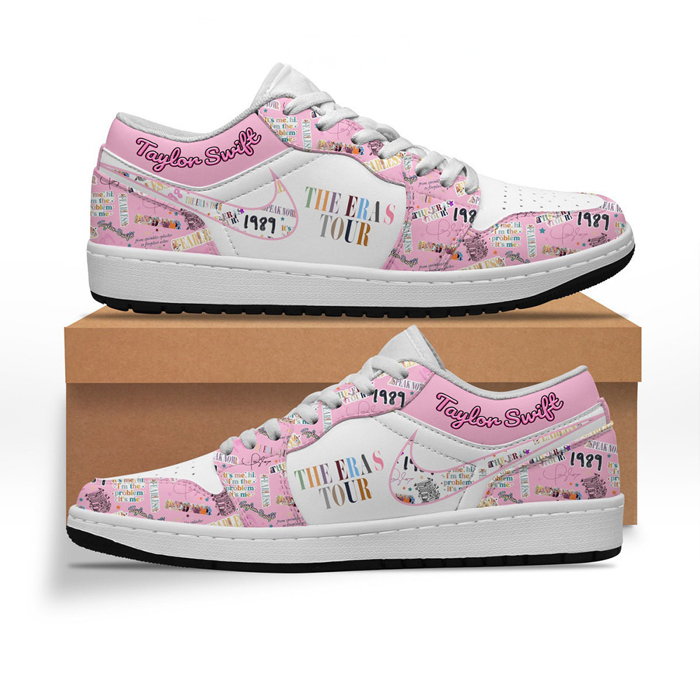 Taylor Swift The Eras Tour 2024 Air Jordan 1 Shoes Swiftie Merch Fans Gift Ideas-1
