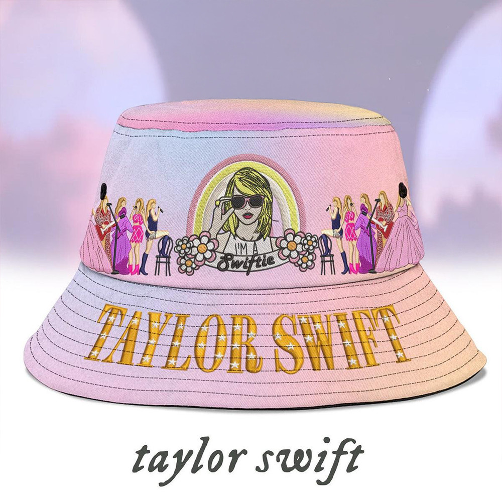 Taylor Swift The Eras Tour Bucket Hat Taylor Swift Merch Gifts For Swifties-1 Taylor Swift The Eras Tour Bucket Hat Taylor Swift Merch Gifts For Swifties-1
