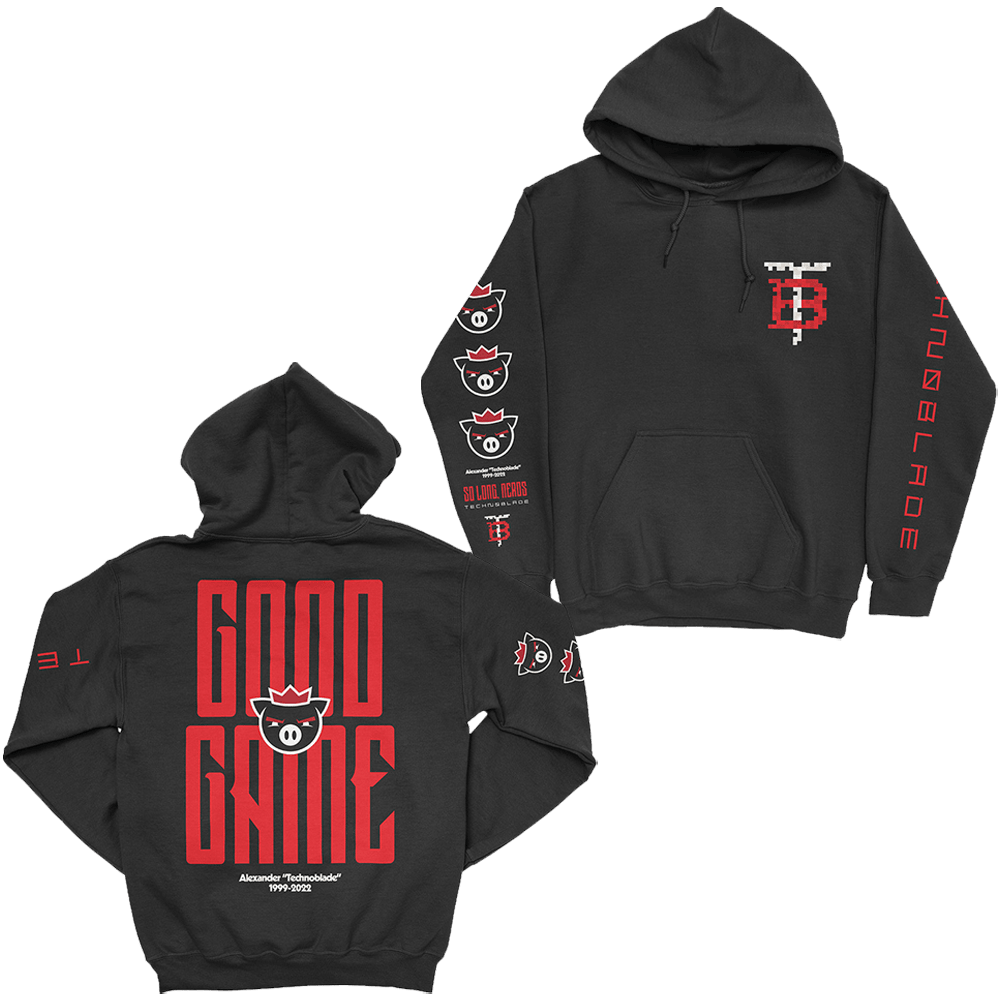 Technoblade Merch Technoblade Good Game Hoodie Fathers Day Gifts For Husband-1