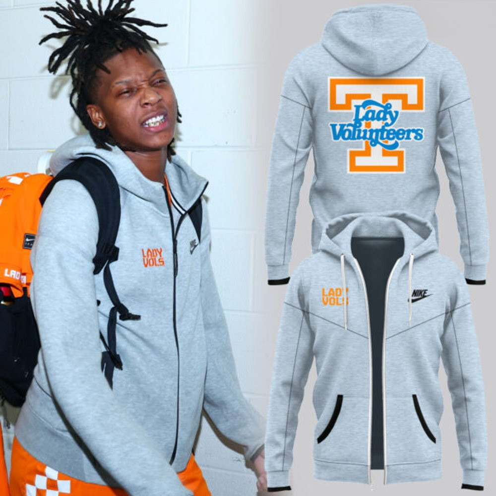 Tennessee Lady Vols Basketball 2025 Zip Hoodie Tennessee Volunteers Merch Mother's Day Gifts-1