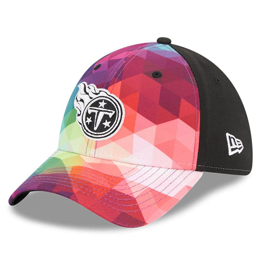 Tennessee Titans Crucial Catch NFL Embroidered Hat 2025 Rainbow Titans Merch Friend Gifts-1