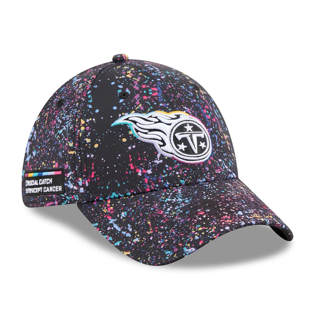 Tennessee Titans Crucial Catch NFL Embroidered Hat 2025 Rainbow Titans Merch Gift For Fan-1