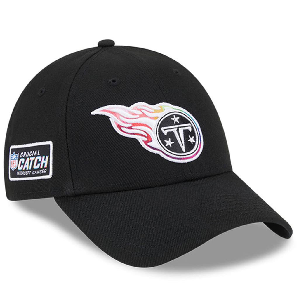 Tennessee Titans Crucial Catch NFL Embroidered Hat 2025 Rainbow Titans Merch Gift For Men-1