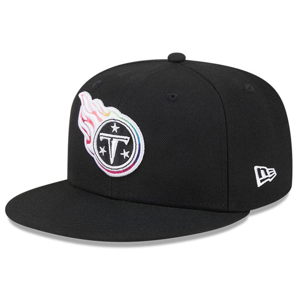 Tennessee Titans Crucial Catch NFL Snapback Hat 2025 Rainbow Titans Merch Gift For Friend-1