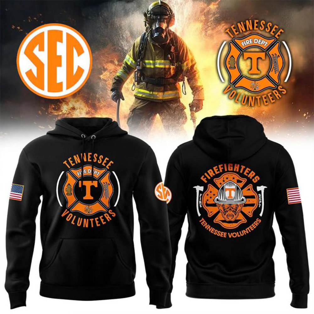 Tennessee Vols Night Of 2024 Firefighter Appreciation Celebrate Hoodie Football Fan Gift Ideas-1