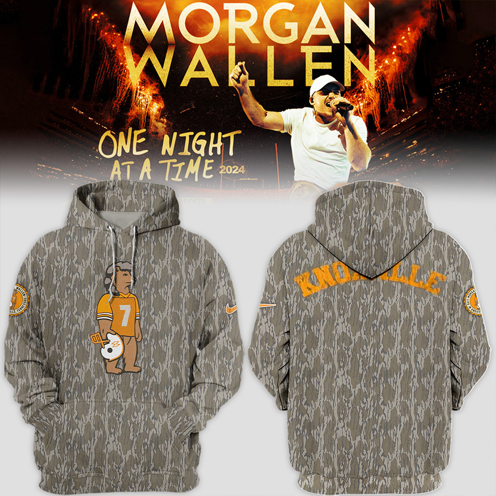 Tennessee x Morgan Wallen Camo Knoxville Mossy Oak Hoodie Football Fan Gift Ideas-1