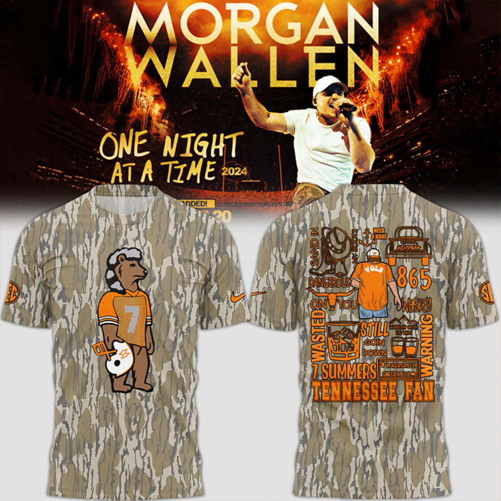 Tennessee x Morgan Wallen Camo T-Shirt Unique Gifts For Football Lovers-1 Tennessee x Morgan Wallen Camo T-Shirt Unique Gifts For Football Lovers-1