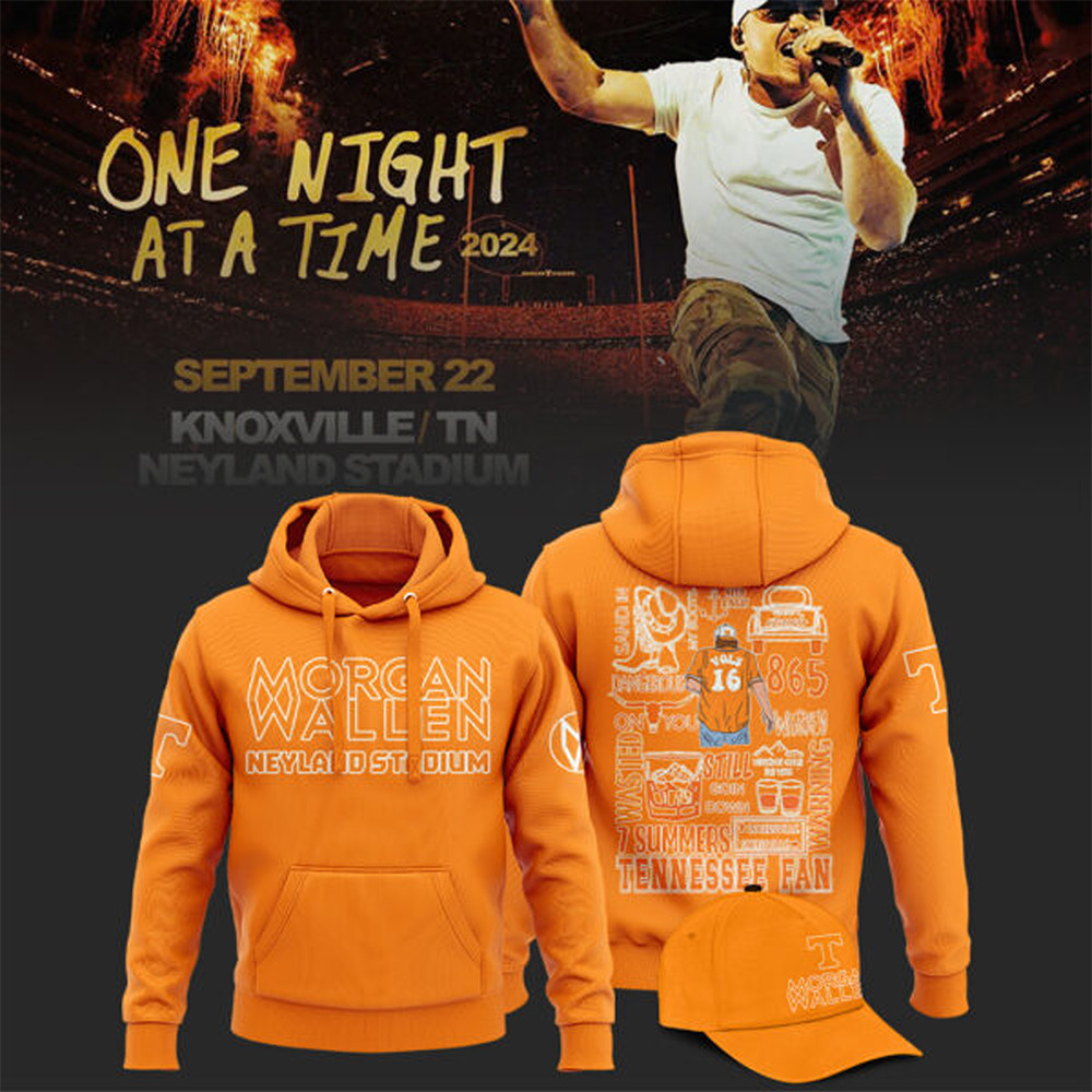 Tennessee x Morgan Wallen Orange Hoodie Baseball Lover Gift Ideas-1