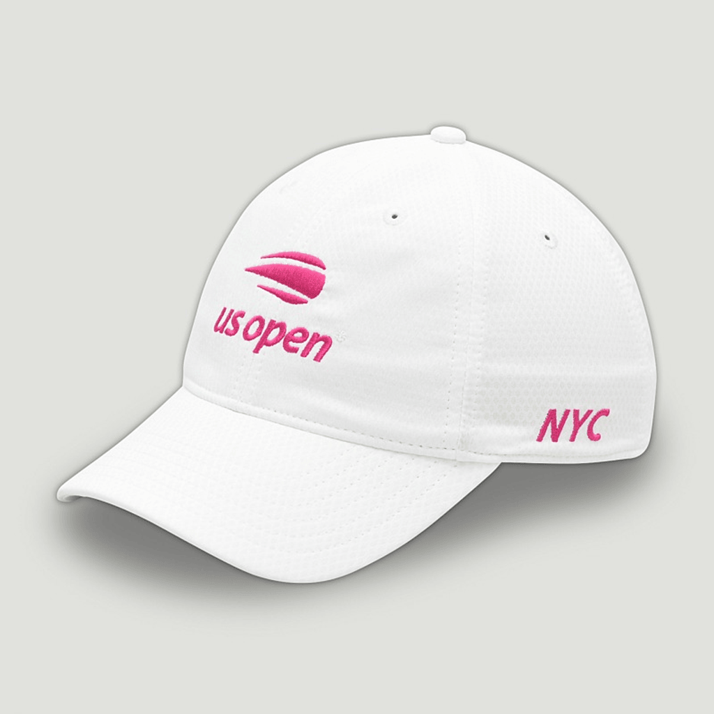 Tennis US Open Hat 2025 NYC White Embroidered Hat Tennis Lovers Gifts For Wife-1 Tennis US Open Hat 2025 NYC White Embroidered Hat Tennis Lovers Gifts For Wife-1