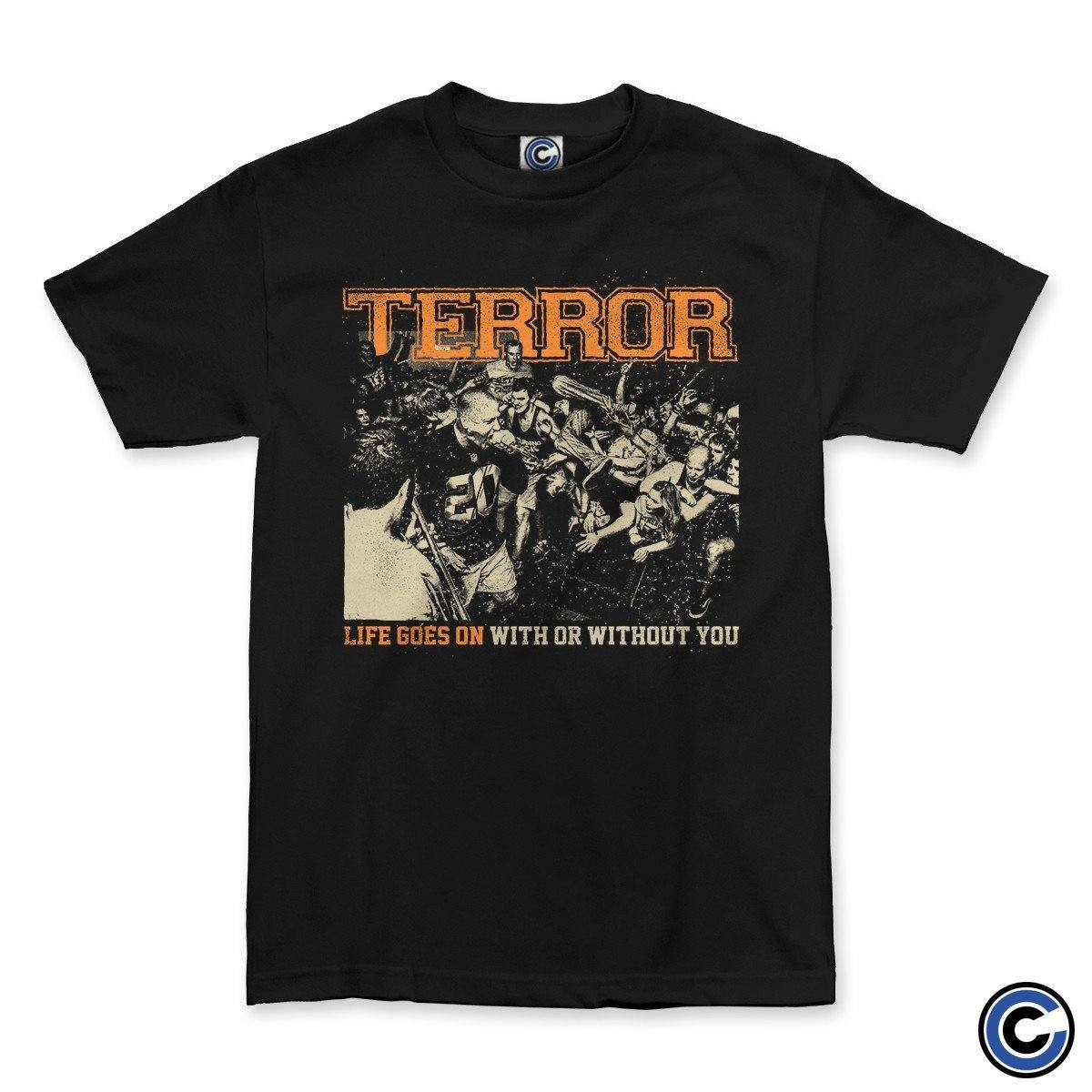 Terror Merch Life Goes On Shirt Terror Shirt-1