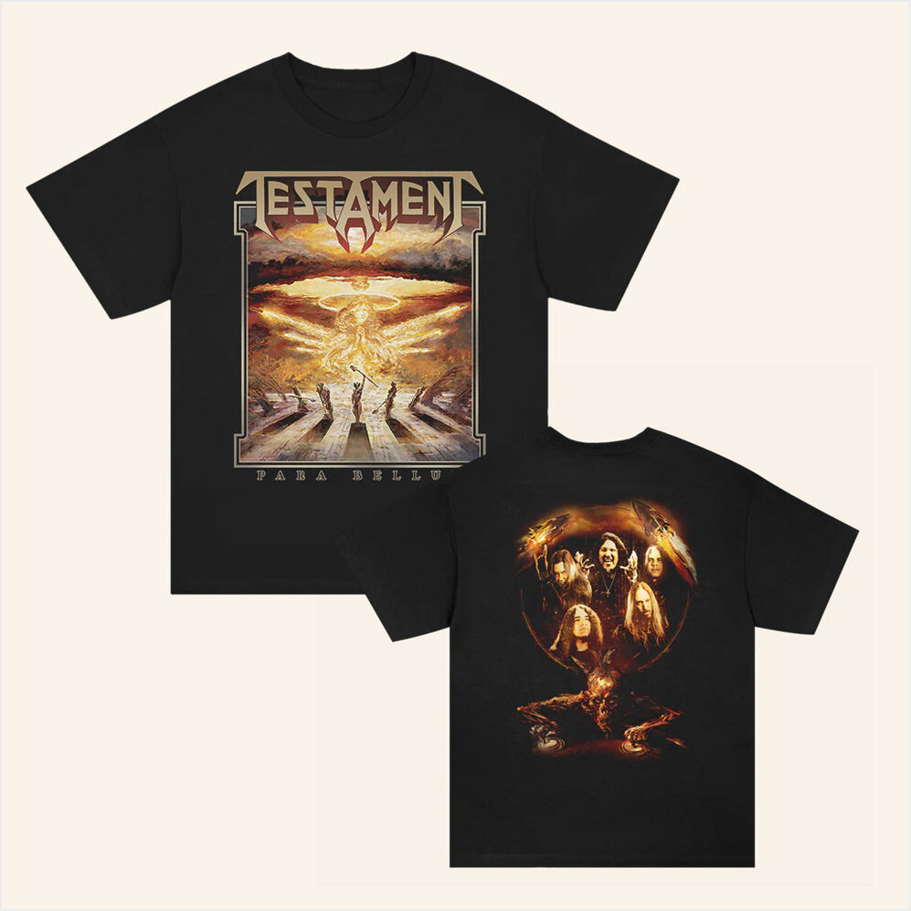 Testament Legions Merch Para Bellum Black T-Shirt Gifts For Besties Birthday Gifts For Sister-1