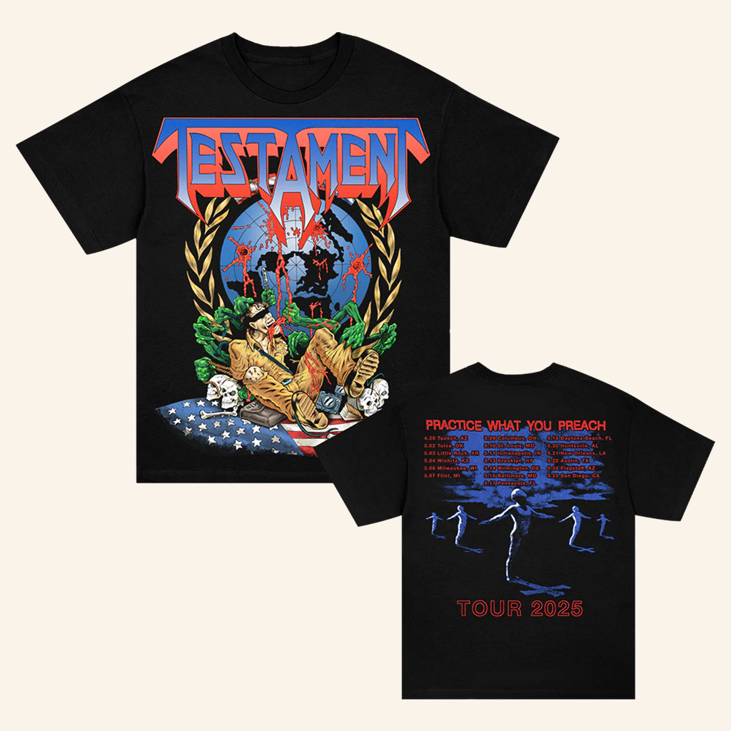 Testamentlegions Merch Perilous Nation 2025 Tour T-Shirt Gift Ideas For Husband-1