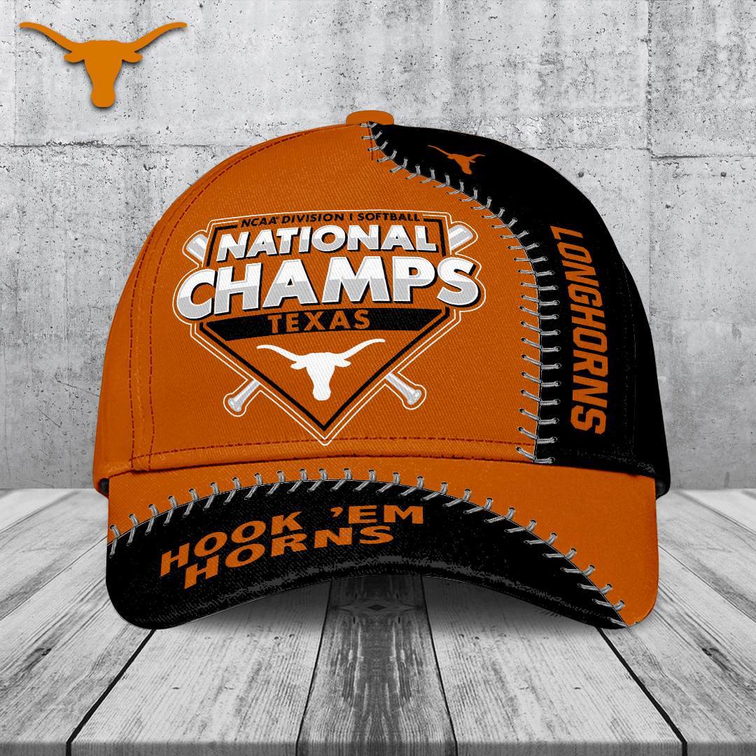 Texas Longhorns Women's Softball Hat Texas Longhorns Merch Hat For Fan Softball Lovers Gifts-1