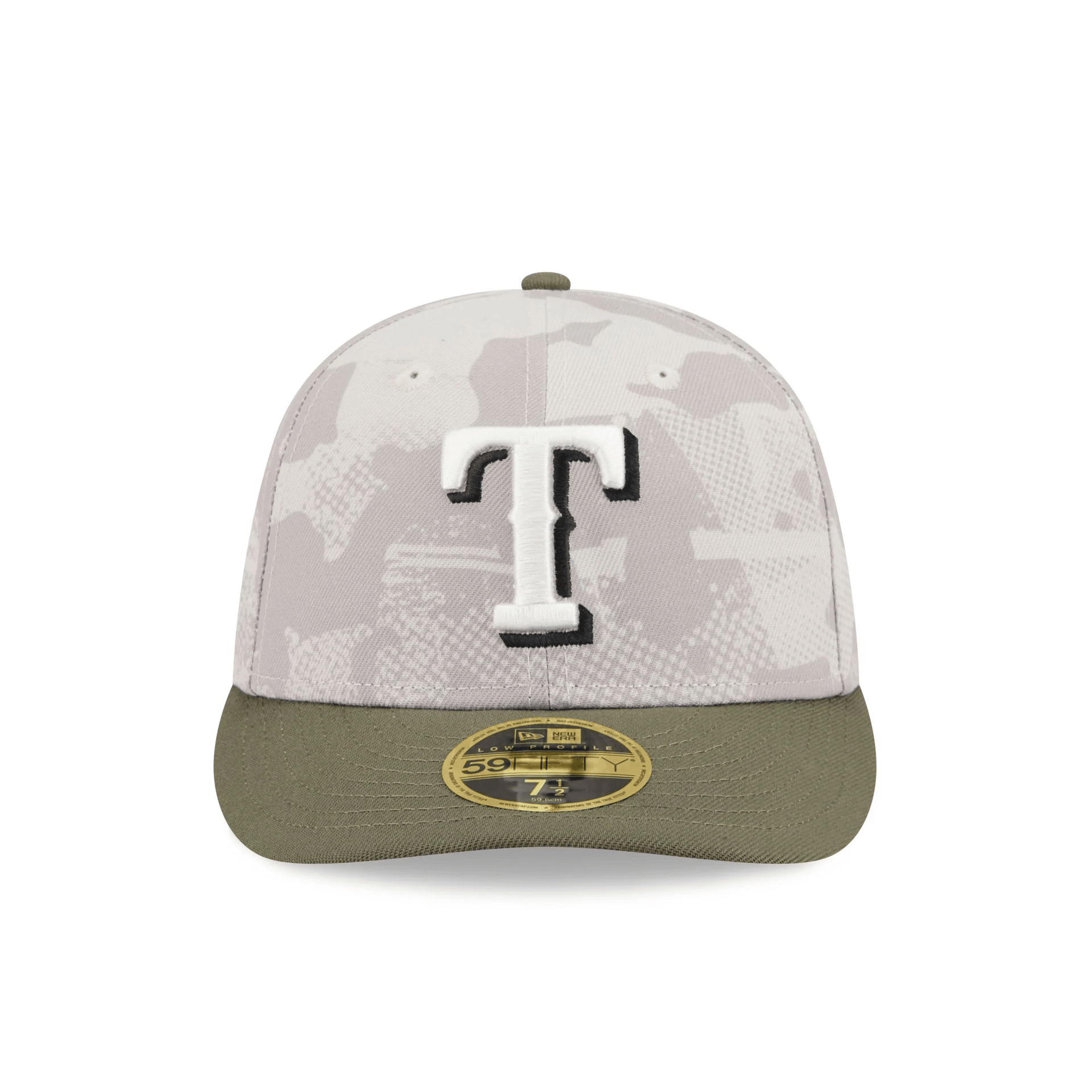 Texas Rangers Camo Hat MLB Armed Forces Day 2025 Hat Merch Father's Day Presents For Dad To Be-1