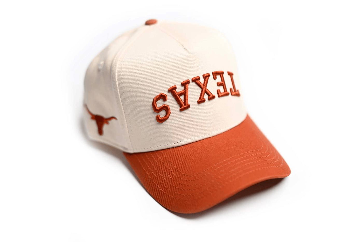 Texas Upside Down Hat Trend Texas Reversed Hat UT Austin Merch Great Gifts For Dad-1