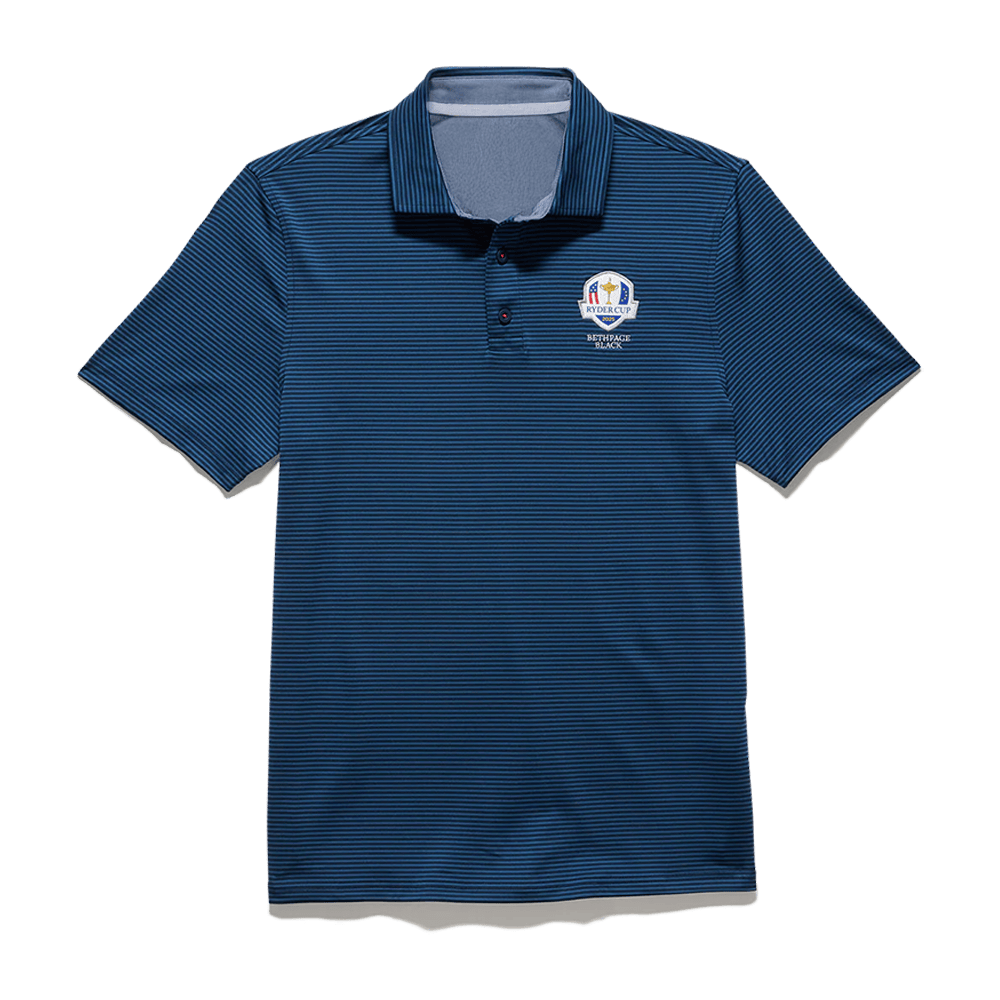 The 2025 Ryder Cup Stripe Polo Shirt Golf Apparel Golf Themed Father's Day Gifts-1