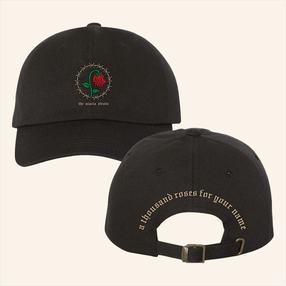 The Acacia Strain Merch Blood Loss Embroidered Hat Good Gifts For Boyfriend Gifts For BFF-1