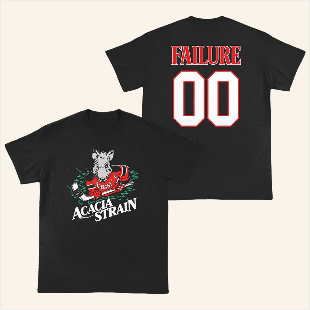 The Acacia Strain Merch FAILURE T-Shirt Black Gifts For Him Birthday Gifts For Friends-1