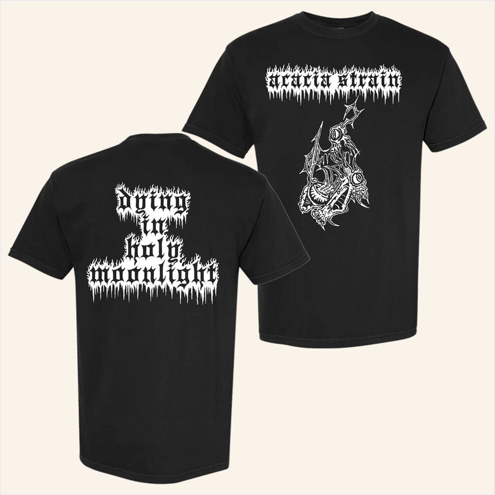 The Acacia Strain Merch Holy Moonlight Shirt Black Gifts For Him Birthday Gifts For BFF-1