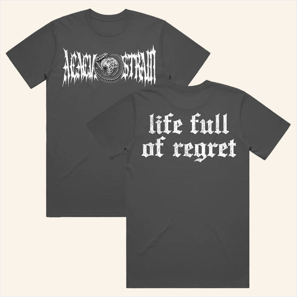 The Acacia Strain Merch Lif Full Of Regret T-Shirt Best Gifts For Boyfriend Gifts For BFF-1