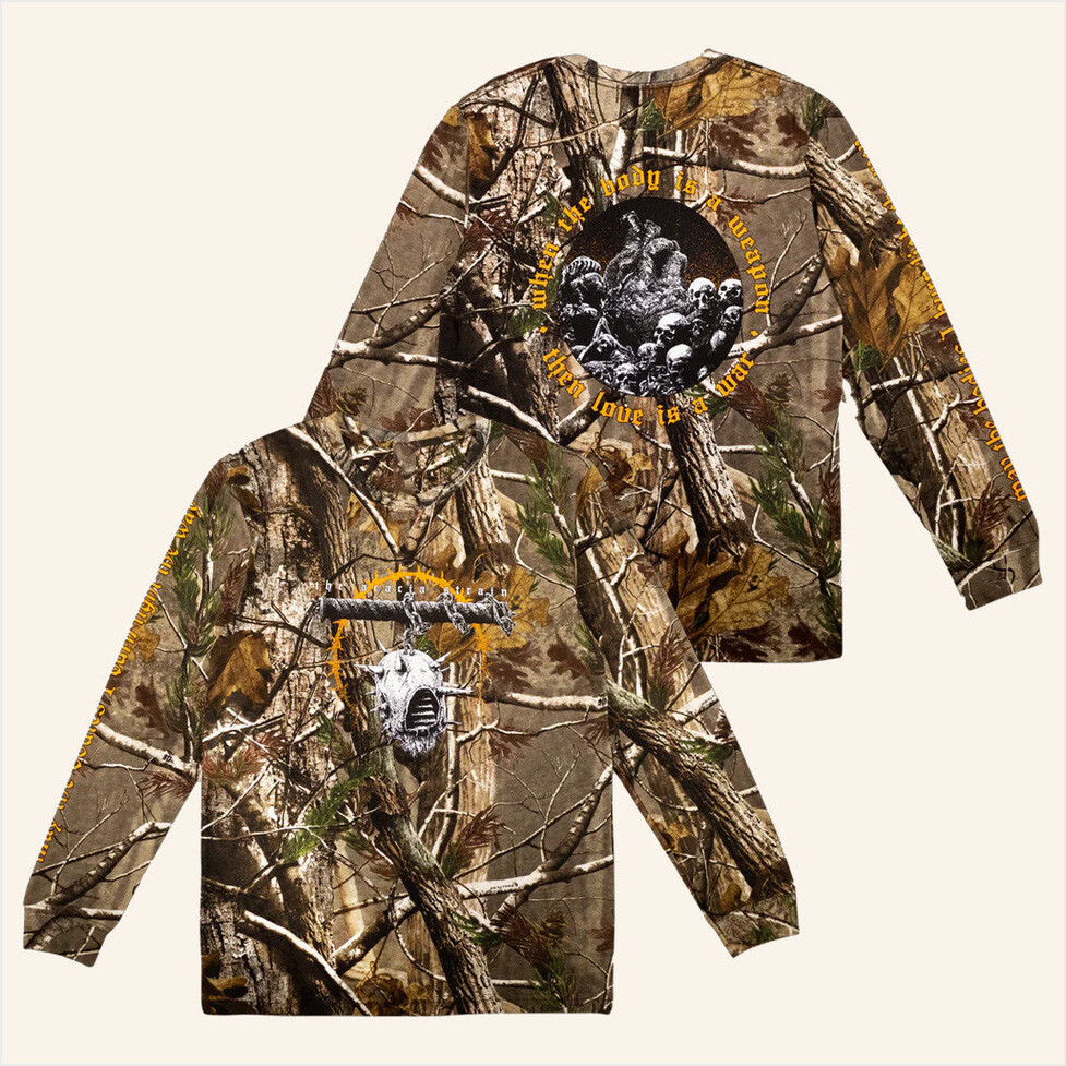 The Acacia Strain Merch Love Is A War Long Sleeve Shirt Gifts For Father Gifts For Best Friend-1