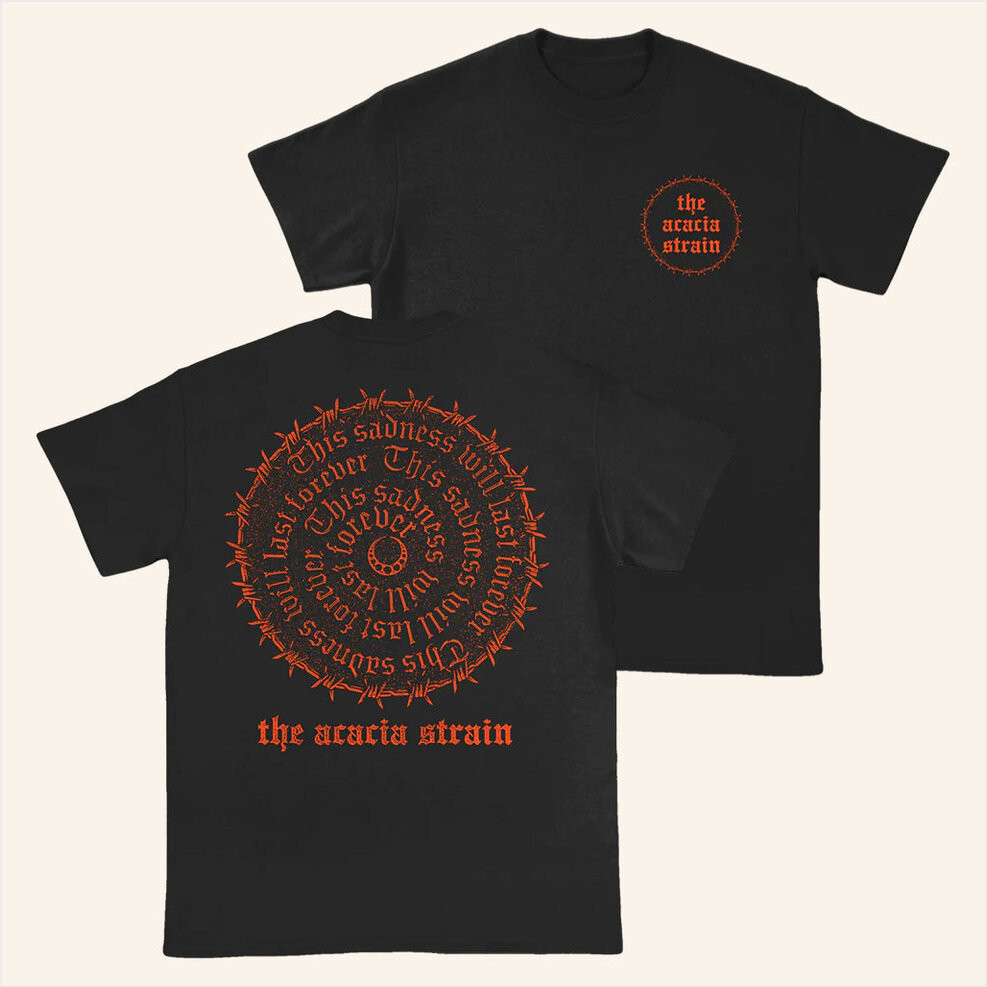 The Acacia Strain Merch Sadness Spiral Shirt Gift Ideas For Him Birthday Gifts For BFF-1