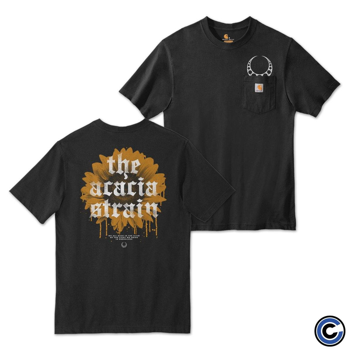The Acacia Strain Merch Sunflower Pocket Shirt The Acacia Strain Shirt-1