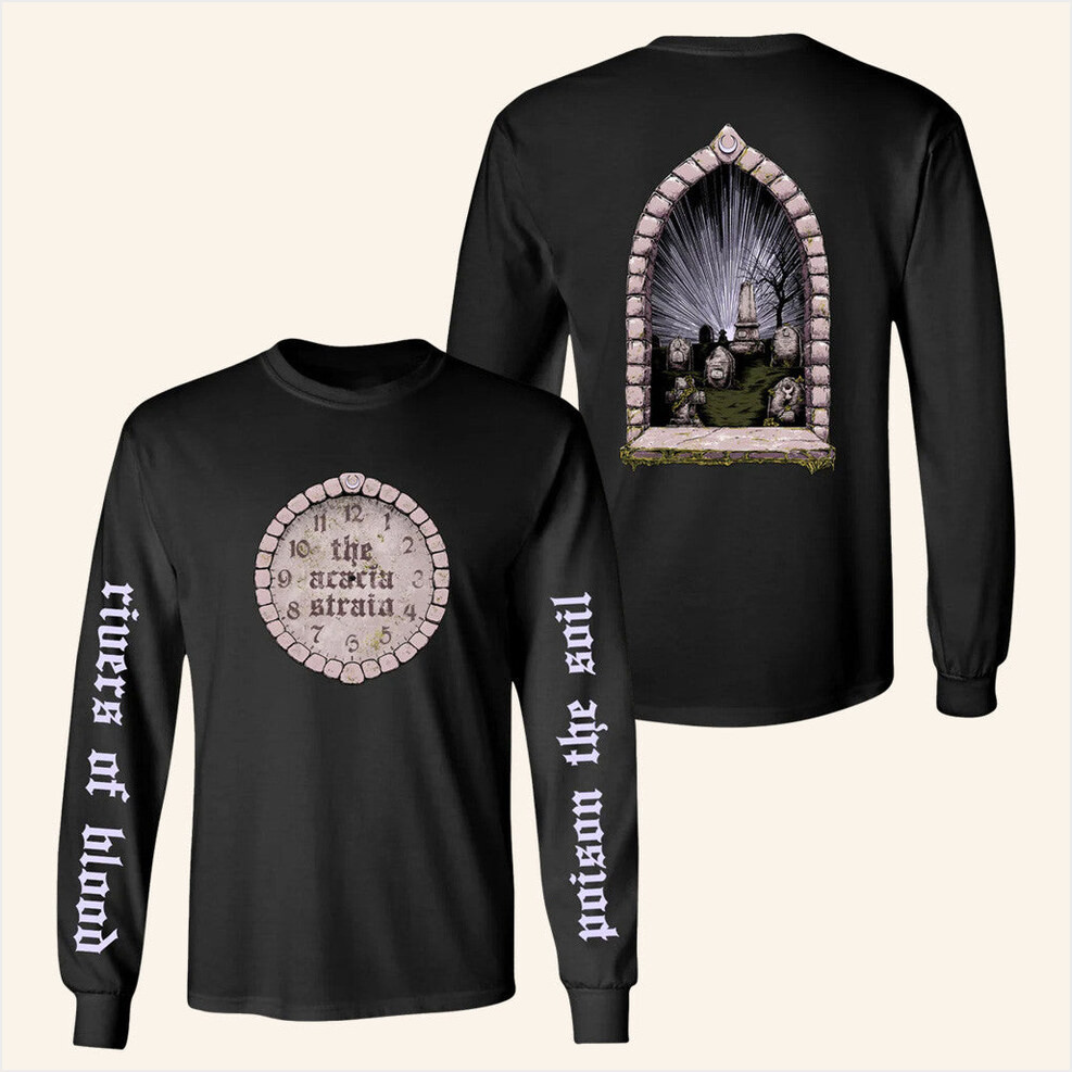 The Acacia Strain Merch Untended Graves Long Sleeve Shirt Best Gifts For Dad Gifts For BFF-1