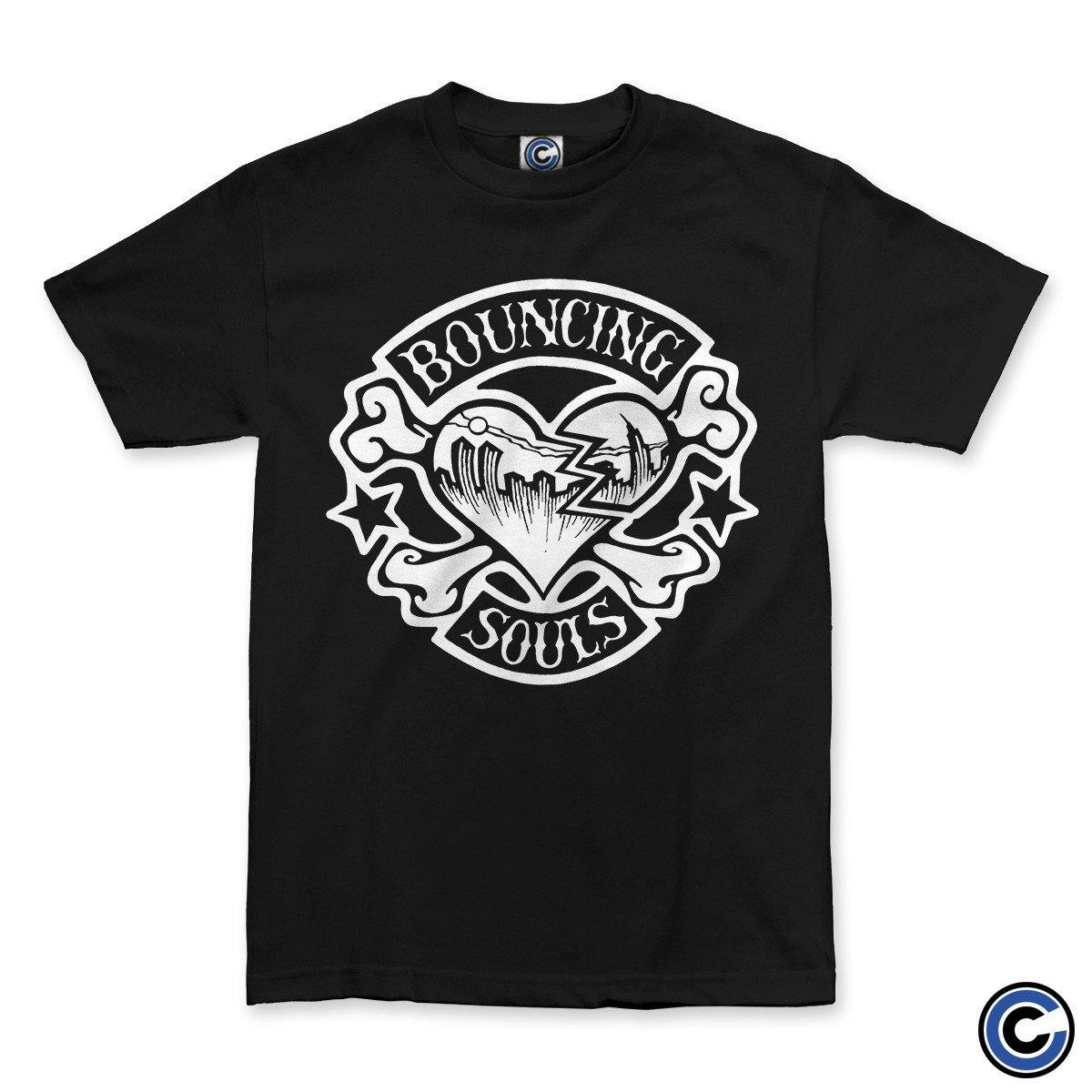 The Bouncing Souls Merch Rocker Heart Shirt The Bouncing Souls Shirt-1