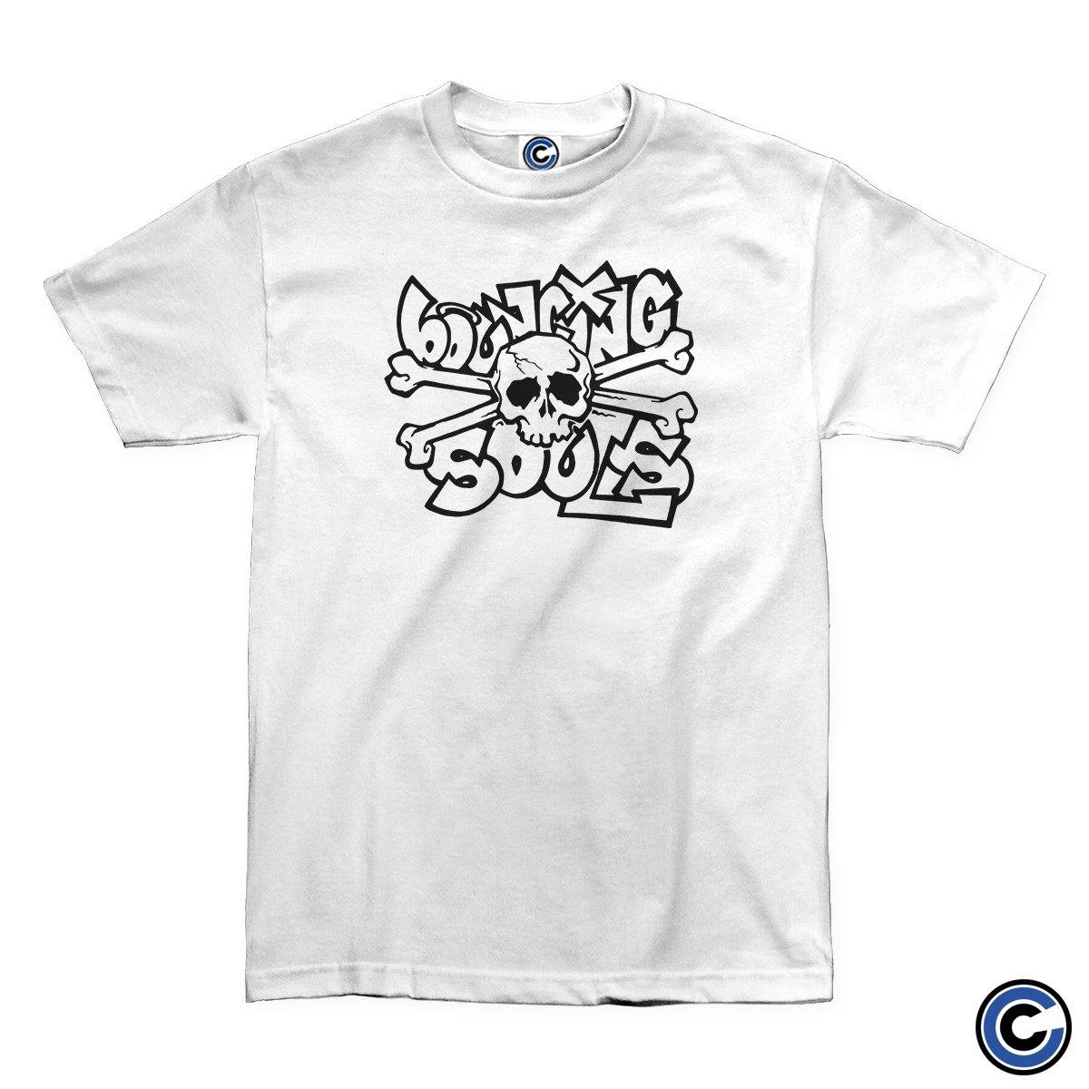 The Bouncing Souls Merch Skull And Crossbones Shirt The Bouncing Souls Shirt-1