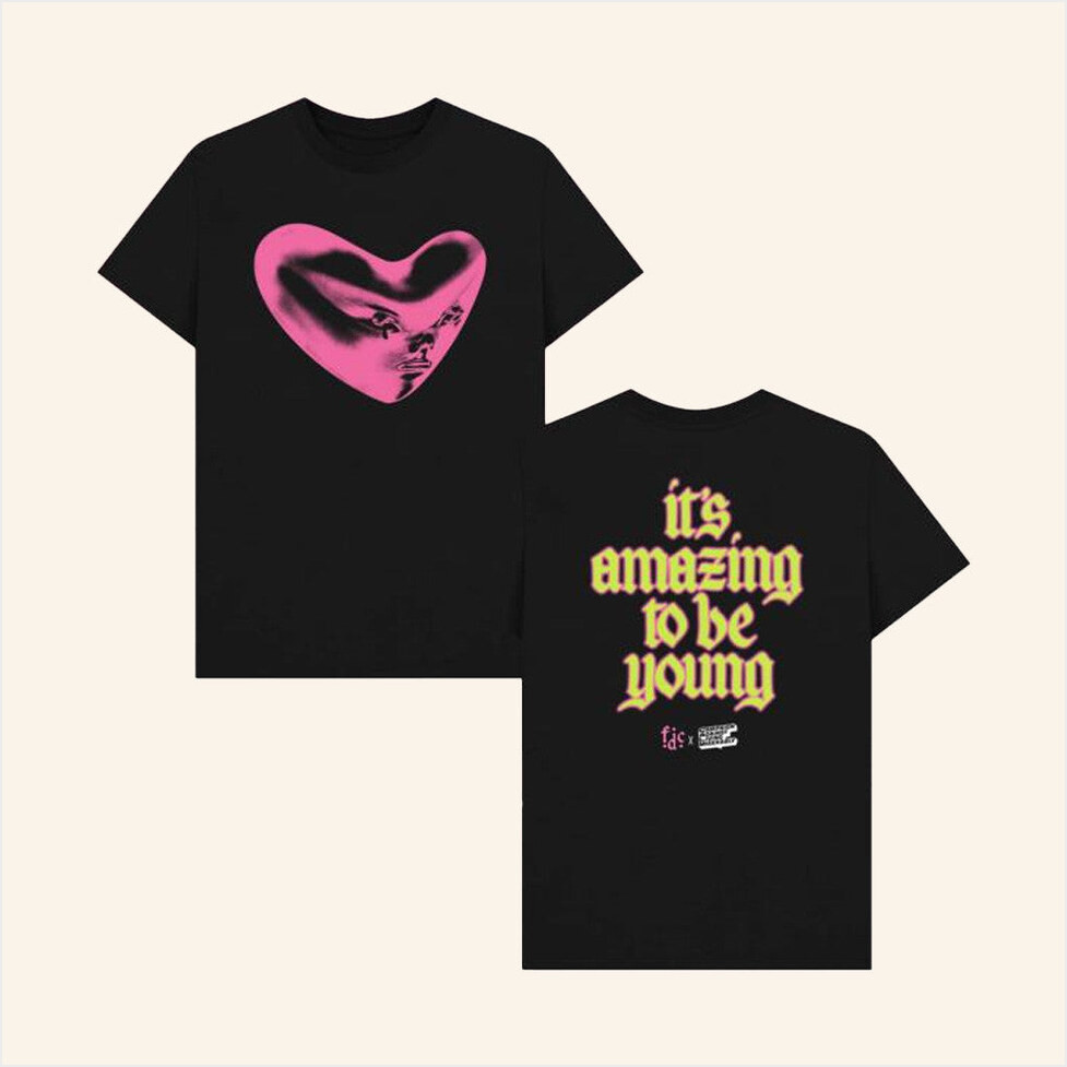 The Calm Zone Merch Fontaines Dc X Calm Lifelines T-Shirt Gifts For Girlfriend Gifts For BFF-1