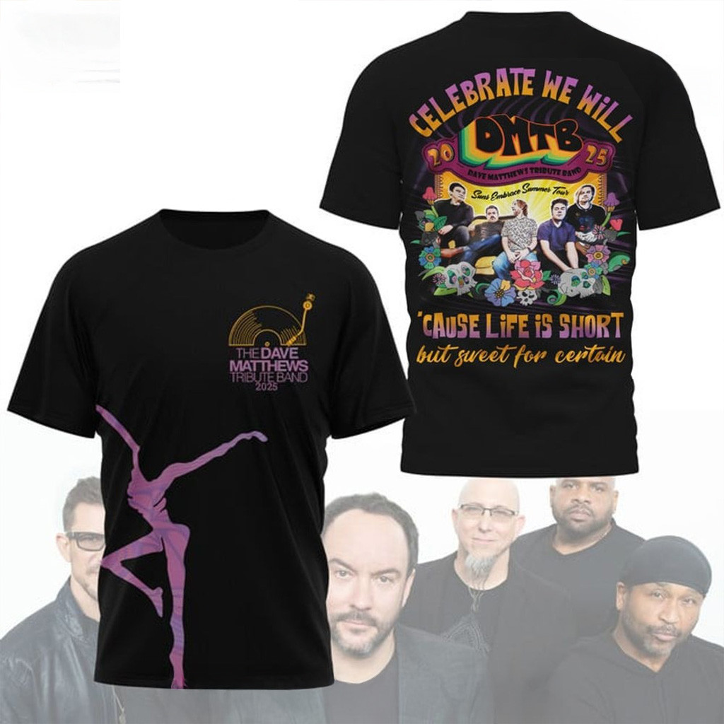 The Dave Matthews Tribute Band New 2025 Shirt Dave Matthews Merch Dad Gifts-1