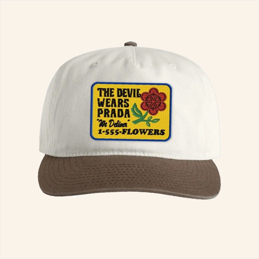 The Devil Wears Prada Merch Florist Embroidered Hat Birthday Gifts For Mom Gifts For Friends-1