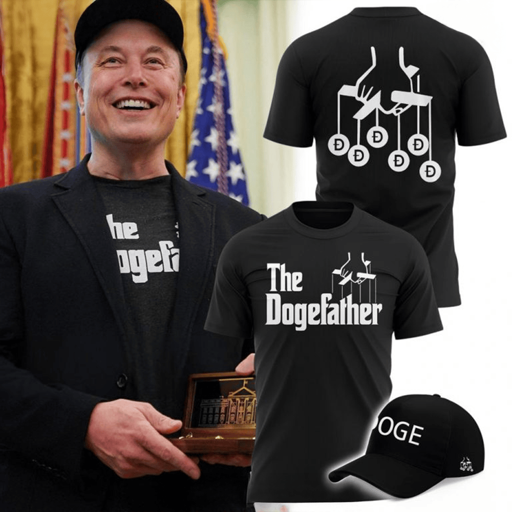 The Dogefather Elon Musk Special Edition Shirt Father In Law Gifts Dad's Day-1