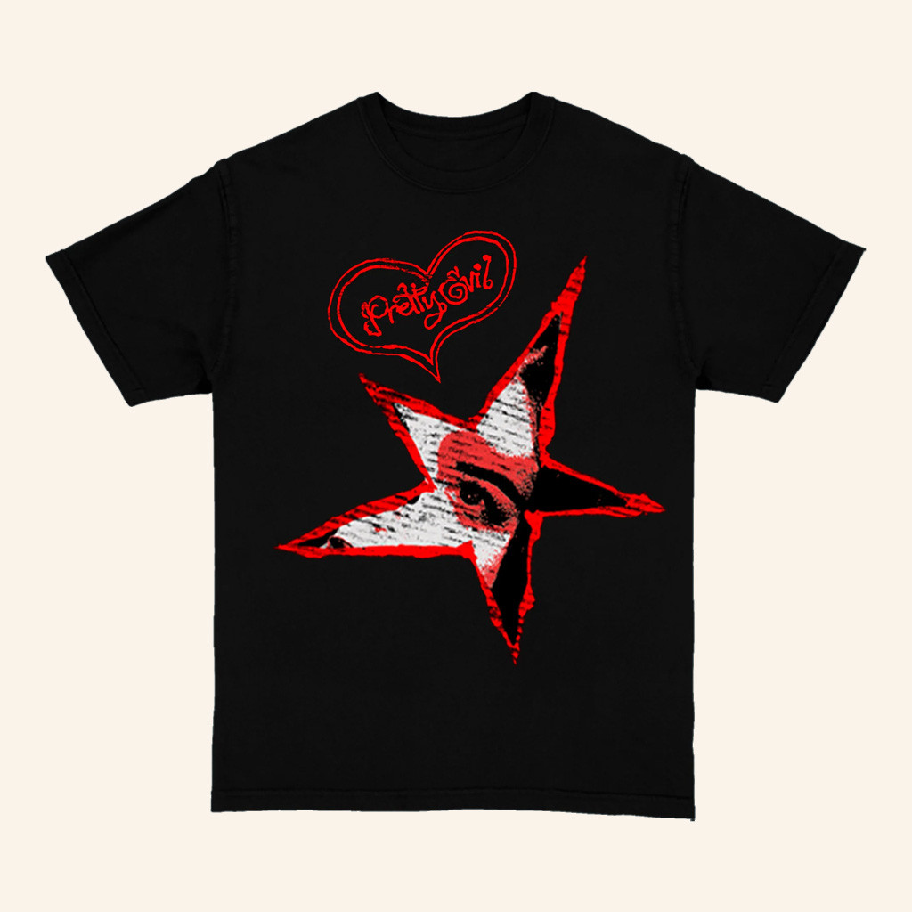 The Ellise Merch Pretty Evil Double Logo T-Shirt Gifts For Friends-1