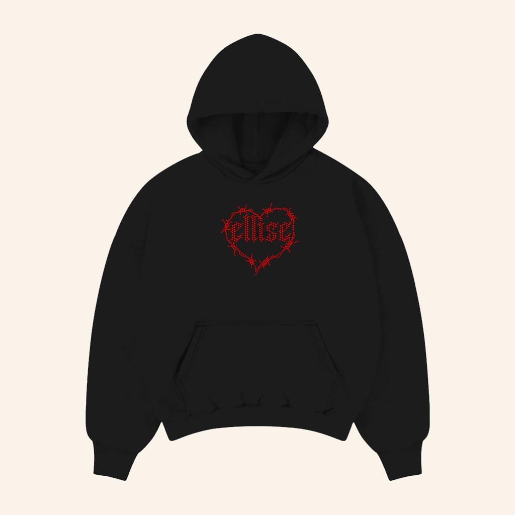 The Ellise Merch Rhinestone Ellise Hoodie Gifts For Girlfriend-1