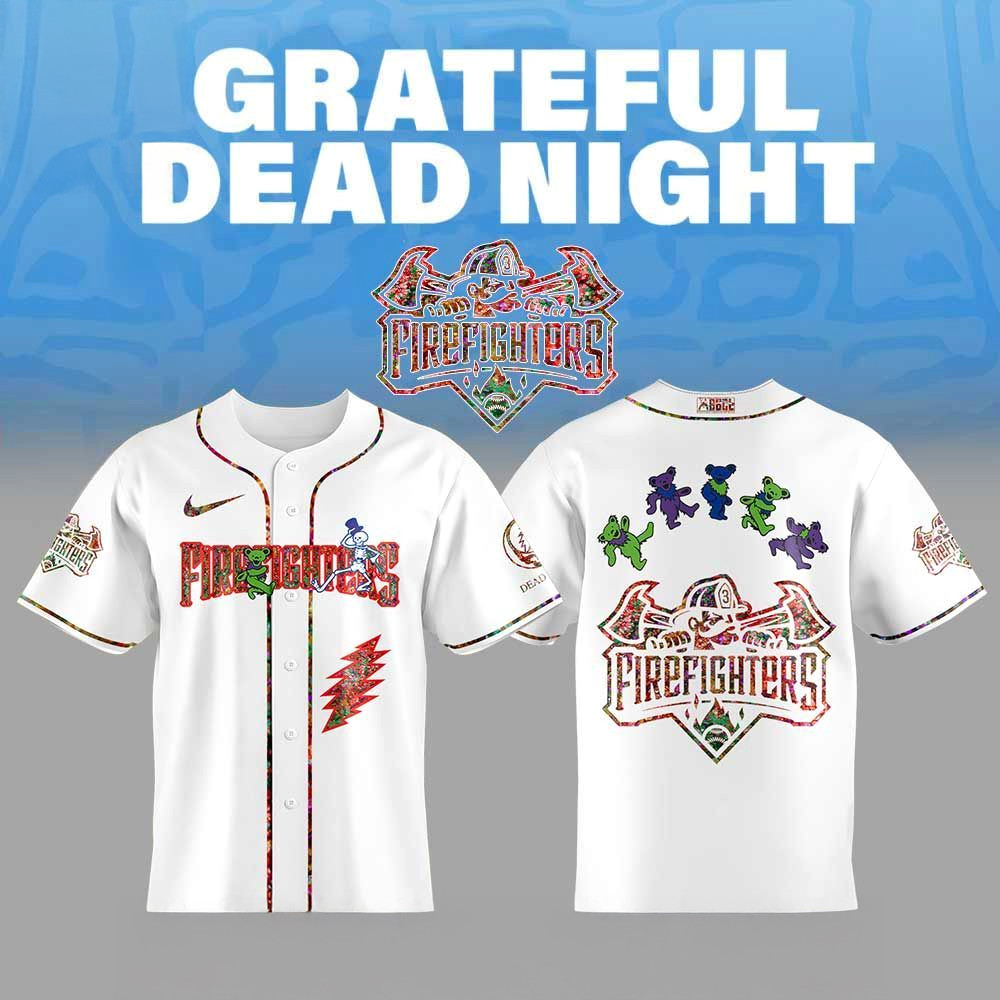 The Firefighters Grateful Dead Night Jersey Fan Merch Gifts For Husband-1
