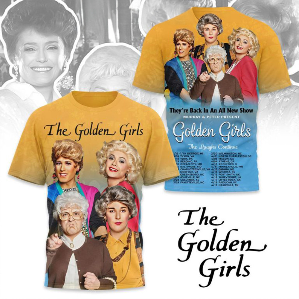 The Golden Girls They're Back In An All New Show T-Shirt Gifts For Fan-1