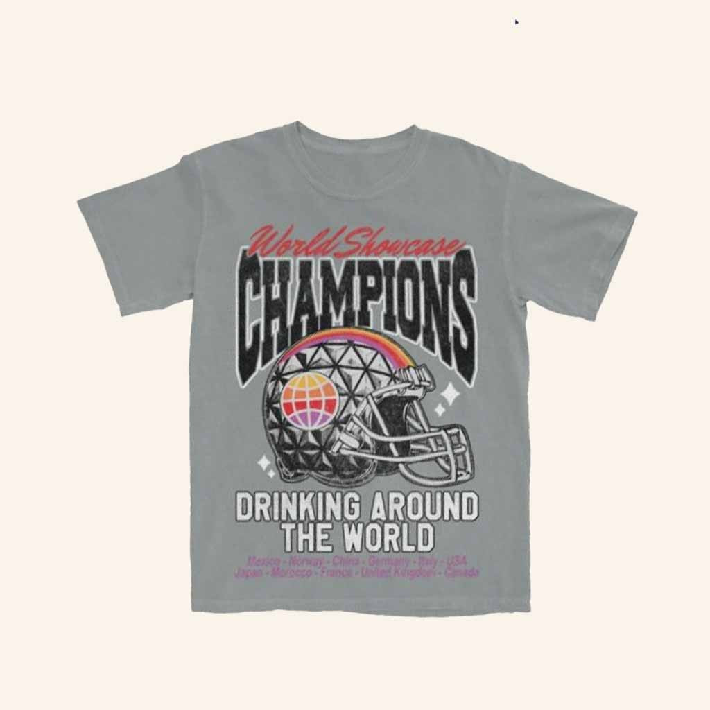 The Lost Bros Merch World Showcase Champions T-Shirt Best Gifts For Football Lovers-1