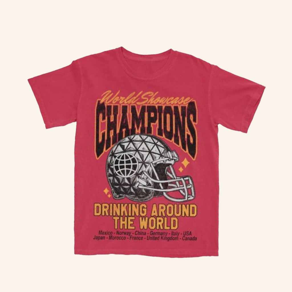 The Lost Bros Merch World Showcase Champions T-Shirt Gifts For Football Lovers-1