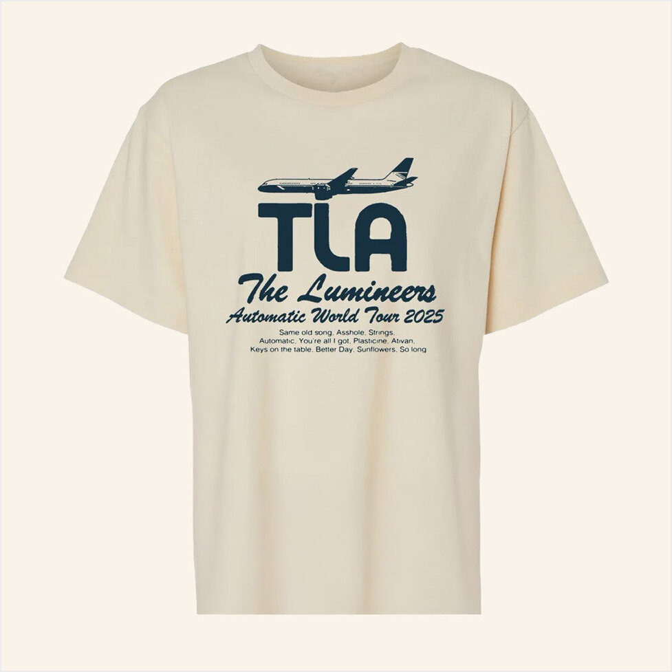 The Lumineers Merch Automatic Tour Shirt Presents For Dad Birthday Gifts For Fans-1 The Lumineers Merch Automatic Tour Shirt Presents For Dad Birthday Gifts For Fans-1