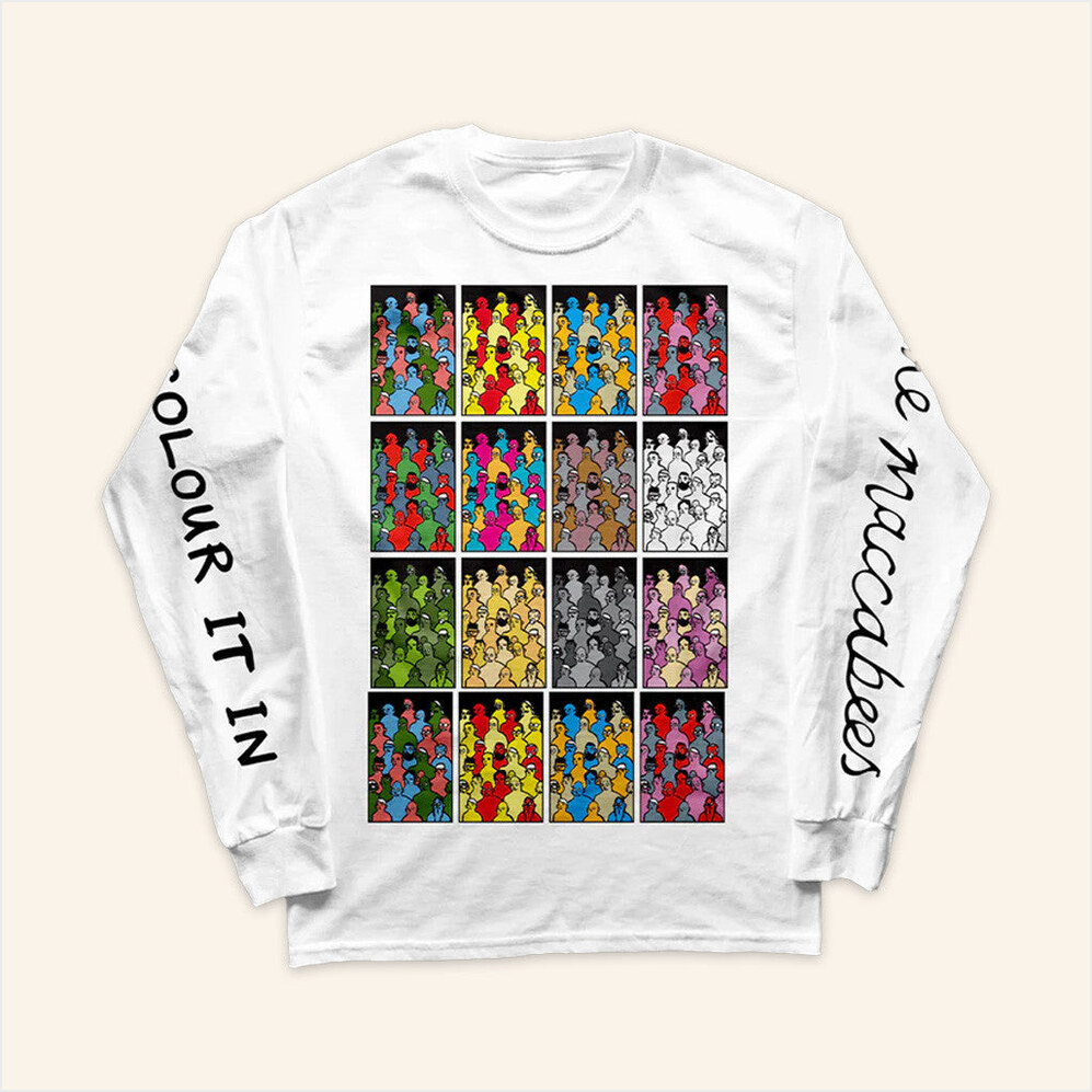 The Maccabees Merch Colour It In Long Sleeve T-Shirt Gifts For Friends Birthday Gifts For Her-1