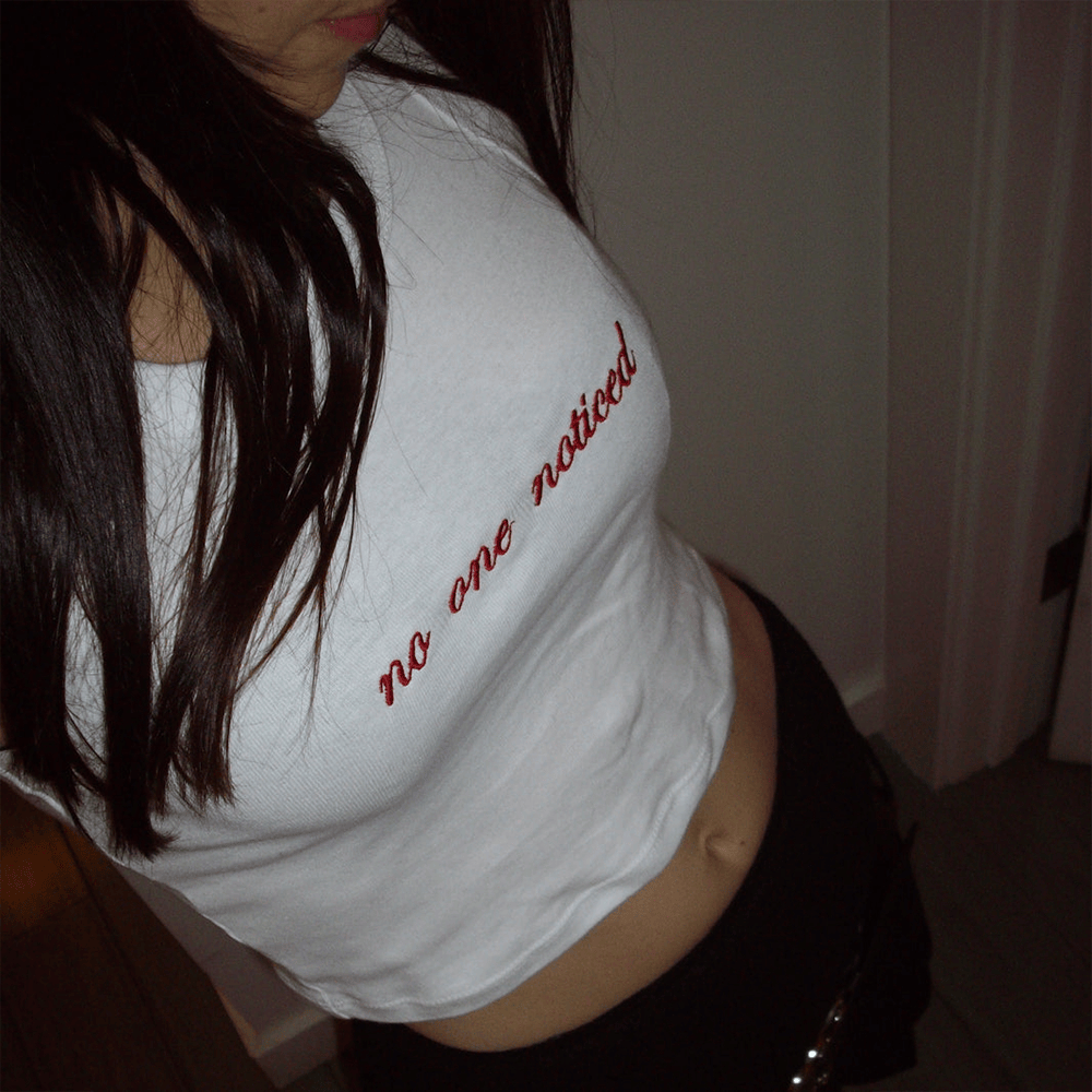 The Marias Merch No One Noticed The Marias Baby Tee Mother's Day Presents For Daughter-1