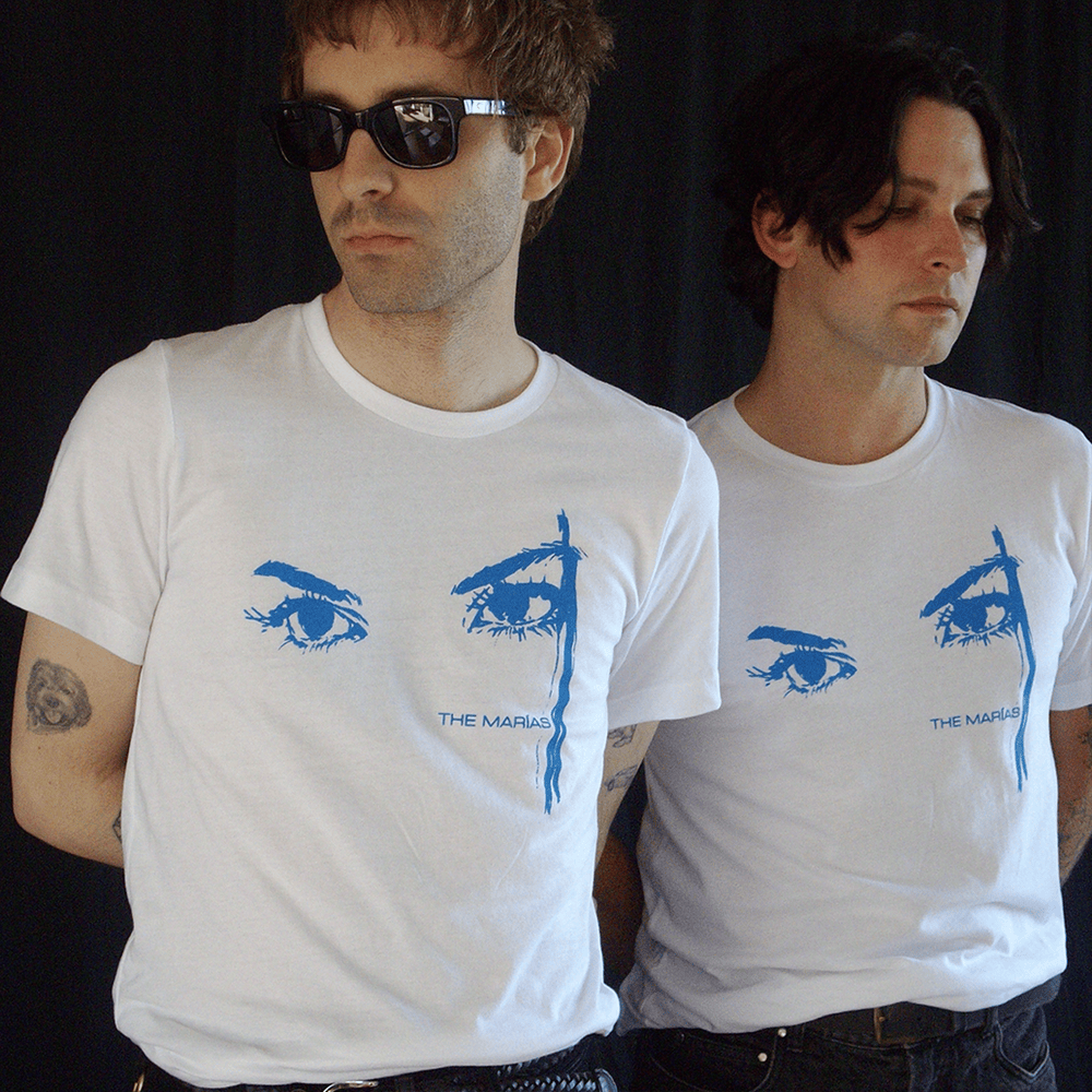 The Marias Merch The Marias Blue Eyes T-Shirt Best Father's Day Gifts For Husband-1