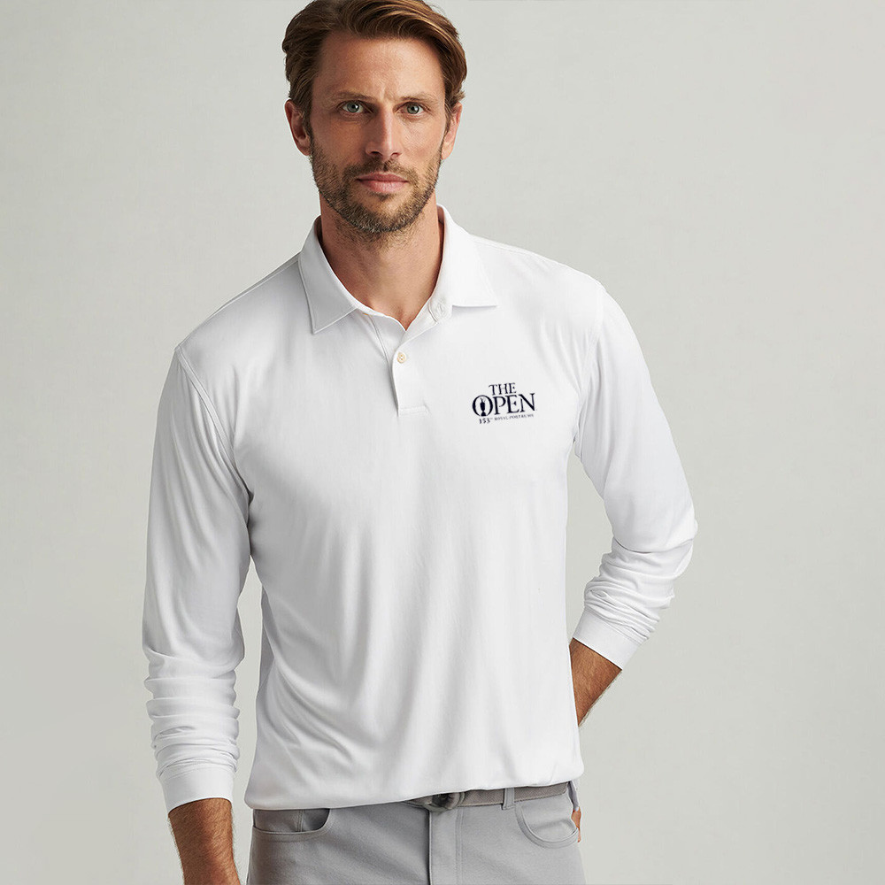 The Open Championship Long Polo Shirt 2025 The Open Championship Merch Top Father's Day Gifts-1